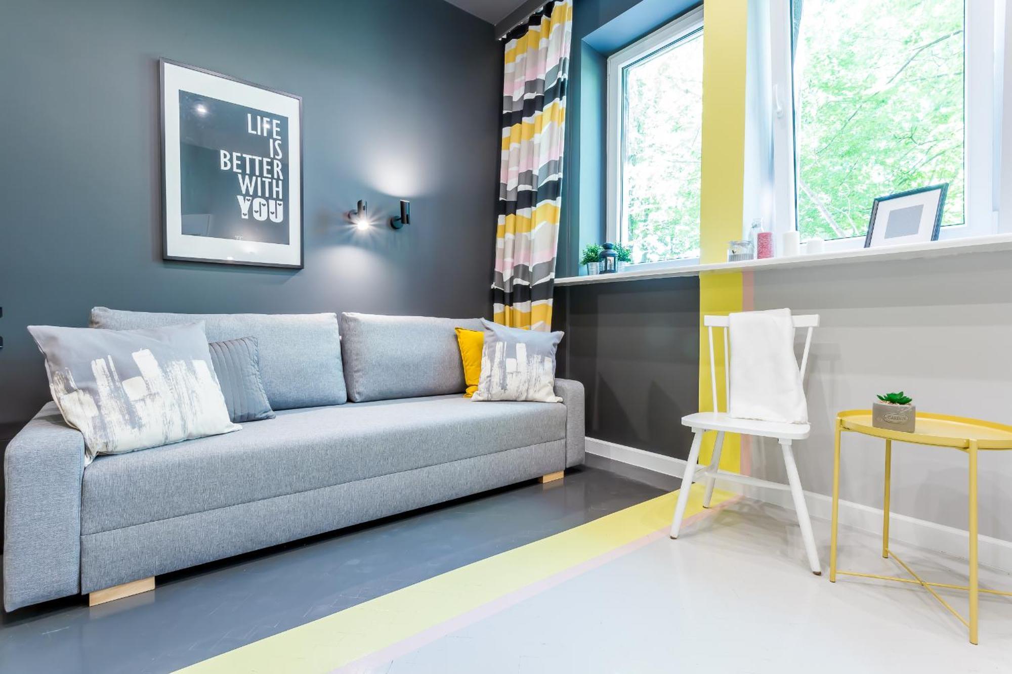 Apartment Powisle Vistula River/old Town- With A Mezzanine